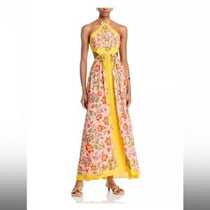 Farm Rio Beauty Scarf‎ Maxi Dress